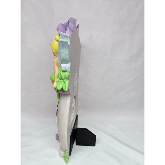 Disney Store's Tinkerbell Ceramic Figurine Clock Working- RARE - Picture 12 of 15